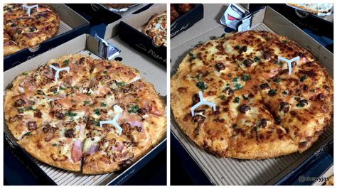 Pizza hut's buffalo chicken pizza has a spicy buffalo sauce, topped with grilled chicken, red onions, and banana peppers. ChewyJas - Singapore Lifestyle Blogger : [PIZZA HUT ...