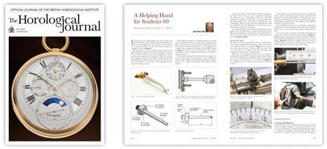 Hj Article Of The Month Archive British Horological Institute