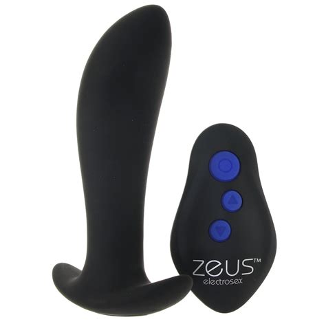 Zeus Pro Shocker Vibrating E Stim Prostate Plug High Quality