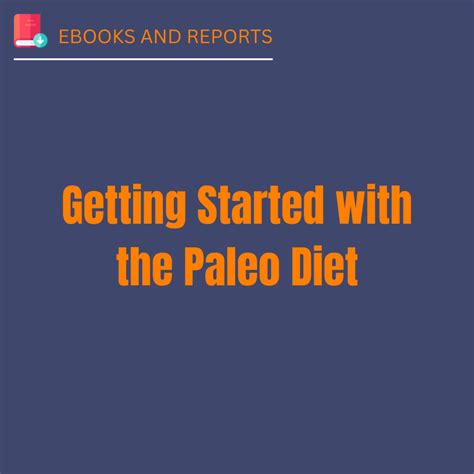 Getting Started With The Paleo Diet Pro Plr Packs