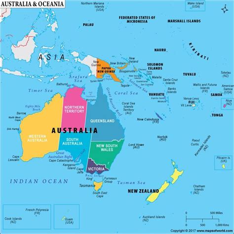 What Countries Comprise Oceania Is Oceania A Continent Australia