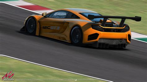 Assetto Corsa McLaren MP C GT Showcased New Features Revealed