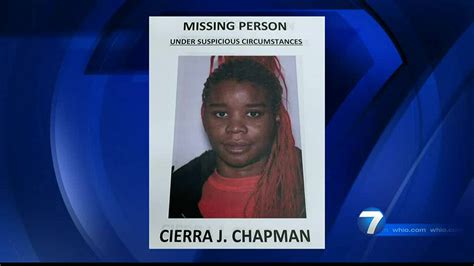 ‘very large search to be conducted for missing dayton woman cierra chapman whio tv 7 and