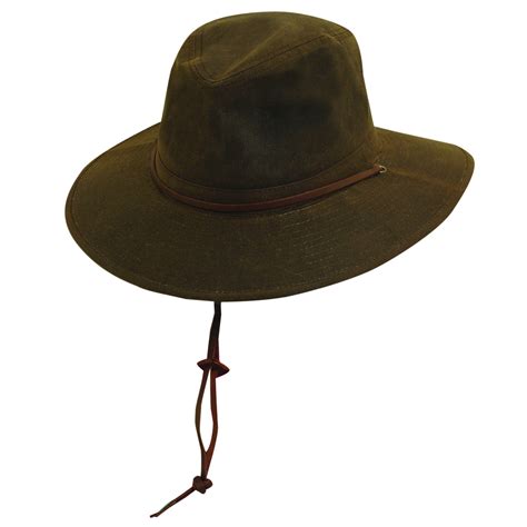 Oil Cloth Safari Hat Explorer Hats