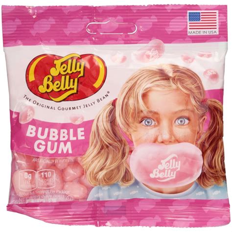 Jelly Belly Usa Bubble Gum Jelly Beans 99g Bag Usa Candy Factory
