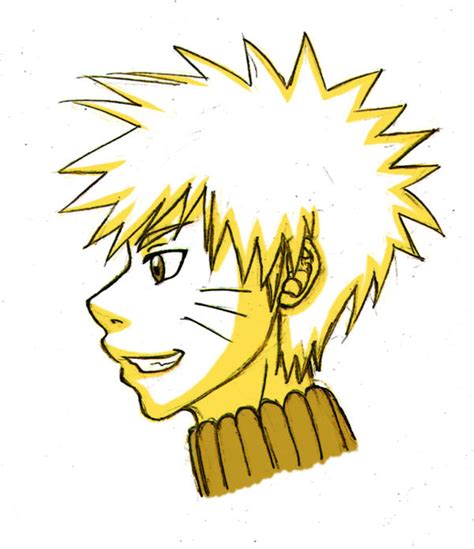 Naruto Naruto Side Profile By Sammyjd On Deviantart