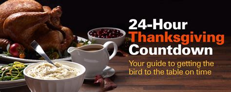 24 hour thanksgiving countdown