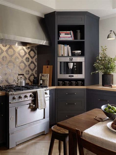 Corner Kitchen Cabinet Modern Kitchen Jute Interior Design