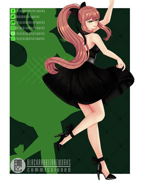 Monika In Her Little Black Dress Rddlc