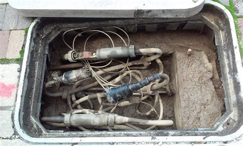 Underground Electrical Splice Box