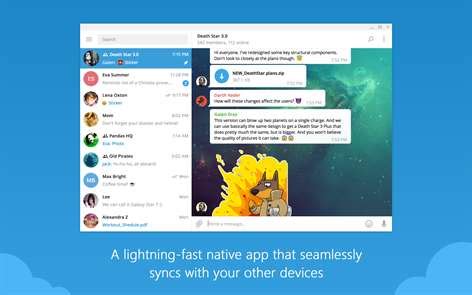 The first method is for users of the chrome browser, and it utilizes an. Telegram Desktop app now available for download in Windows ...