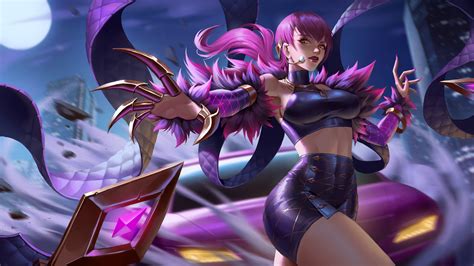 X Evelynn League Of Legends Game K K Hd K Wallpapers Images Backgrounds Photos And