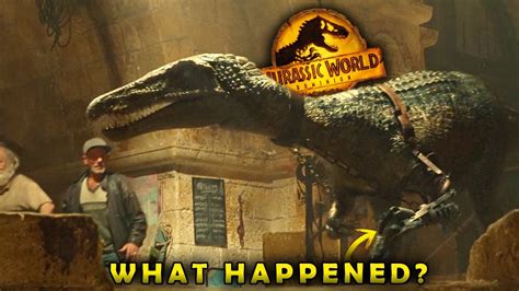 How The Baryonyx Lost His Arm In Jurassic World Dominion Youtube