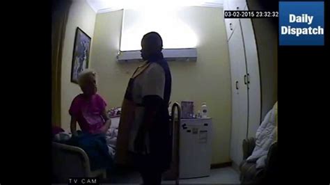 hidden camera catches caretaker abusing elderly woman omg madly odd