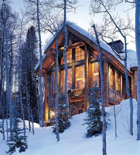 Pin By Dave Null On Cabin Snow Cabin Log Home Living Cabin