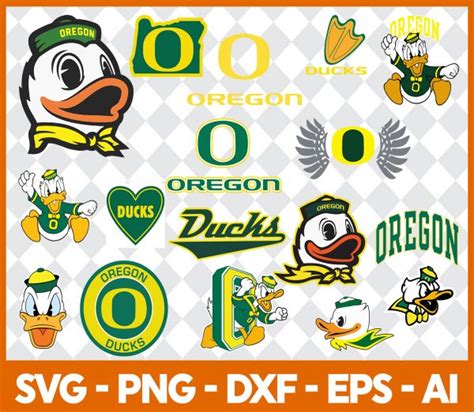 Oregon Ducks Ducks Svgfootball Team Logo Svg Football
