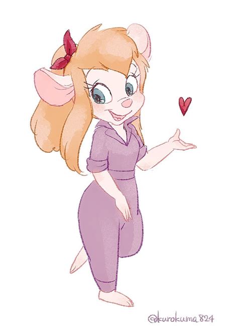 10 Cutest Pictures Of Gadget Hackwrench From Chip N Dale Rescue