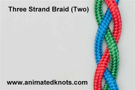 Thre Strand Braid Two How To Braid Three Strands Two