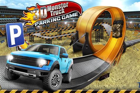 monster truck parking game apk   racing game