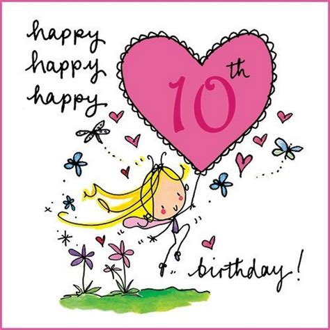 Cute Birthday Messages For 10 Years Old Wishesgreeting