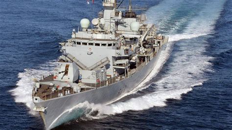 Russian Sub Intercepted By British Navy Warship Unian