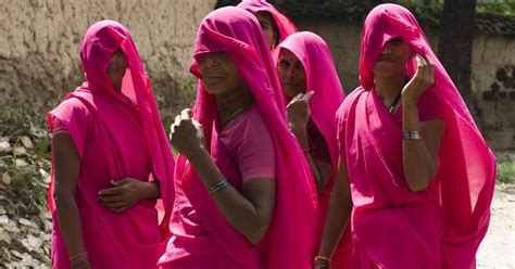 Pink Power On Parade With The Gulabi Gang The Irish Times