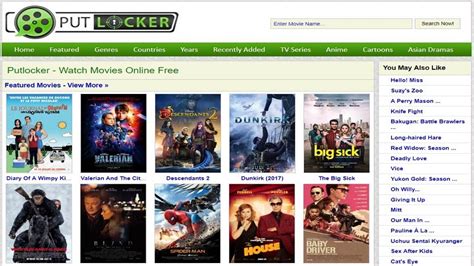 It's a free website with unlimited number of gomovies is yet another free movie streaming website with a great collection of movies and tv shows. 30+ Sites like Putlocker | List of Putlocker Alternatives