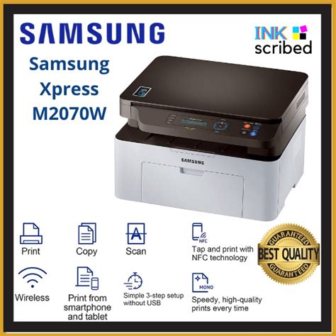 Samsung Xpress M2070w Wireless Monochrome Laser Printer Town
