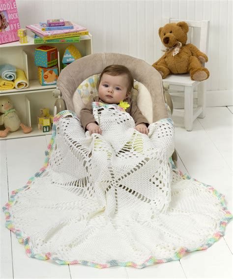 Doily Baby Blanket Crochet Pattern If You Enjoy Crocheting