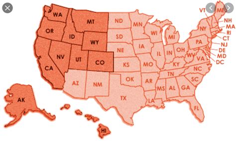 West States And Capitals Diagram Quizlet
