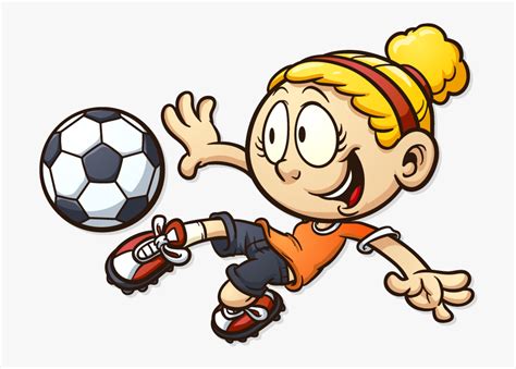 Cartoon Soccer Ball Cartoon Soccer Kids Transparent