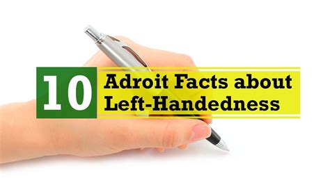 62 Interesting Lefthanded Facts Left Handed Facts Human Body Facts