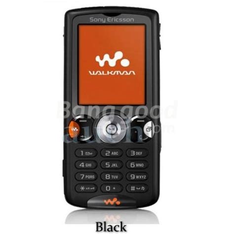 Unlocked Sony Ericsson W810i Walkman W810 Cell Phone Black Us10889