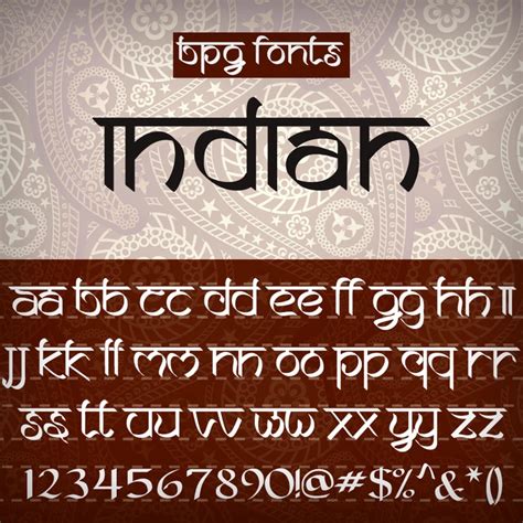 Penguin Indian Font Indian Font English Calligraphy Font Hindi