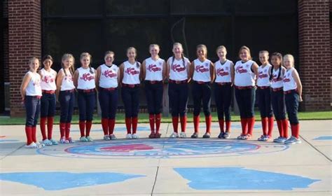 Little League Softball Rowan Plays For Regional Championship Qualifies For World Series