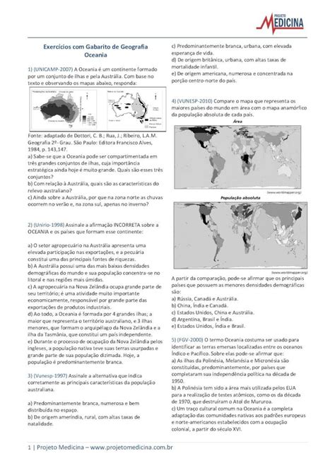 Pdf Exercicios Gabarito Geografia Geral Oceania Dokumen Tips
