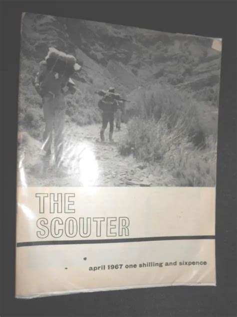 Vintage Boy Scout Association Magazine The Scouter April 1967