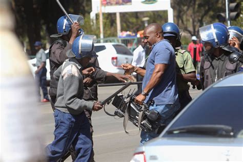 Riot Police Beat Up Journalists Nehanda Radio