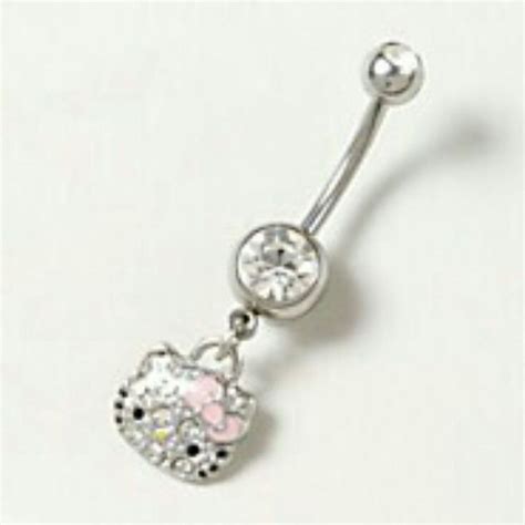 Hello Kitty Claires Belly Button Piercing Cute Cute Piercings