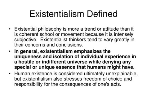 Ppt Existentialism And Existentialists Powerpoint Presentation Id2162668