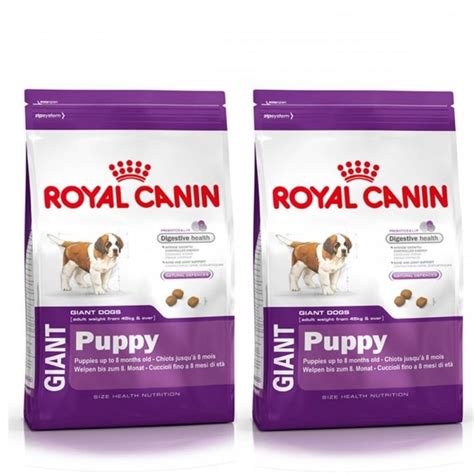 With information for both new and long term owners our dog food, care and nutritional advice is all you need to give your pet a long, healthy life. Royal Canin Giant Puppy Dog Food 2 x 15kg SPECIAL OFFER ...