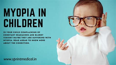 Myopia In Children Sprint Medical