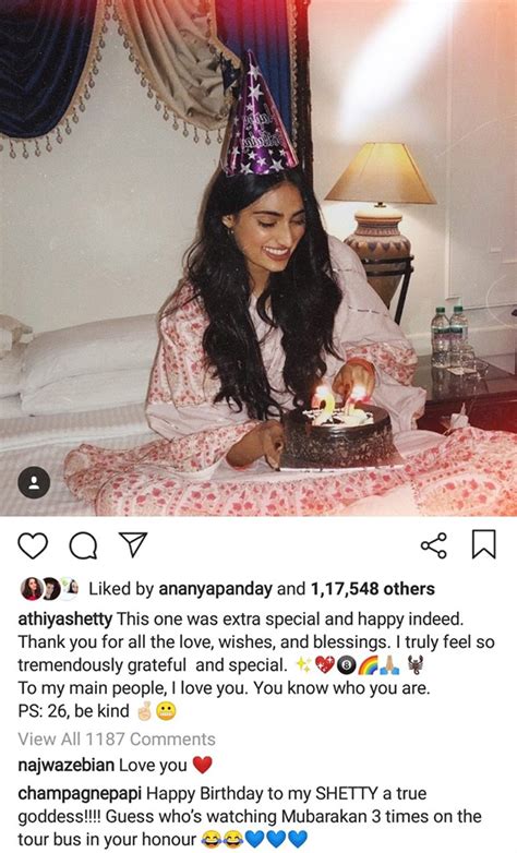 Rapper Drake Calls Athiya Shetty A Goddess On Her Birthday Reveals He Has Watched Mubarakan