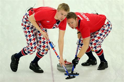 Haavard Vad Petersson And Torger Nergaard Of Norway Compete In The