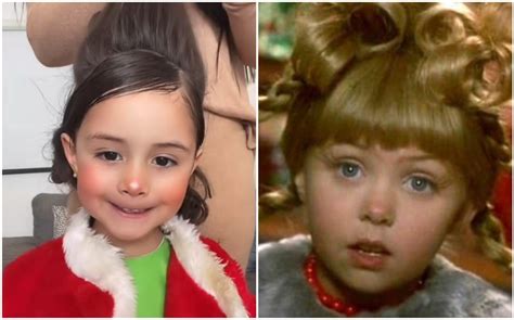 Niña Se Disfraza De Cindy Lou Del Grinch Por Navidad Así Luce Video