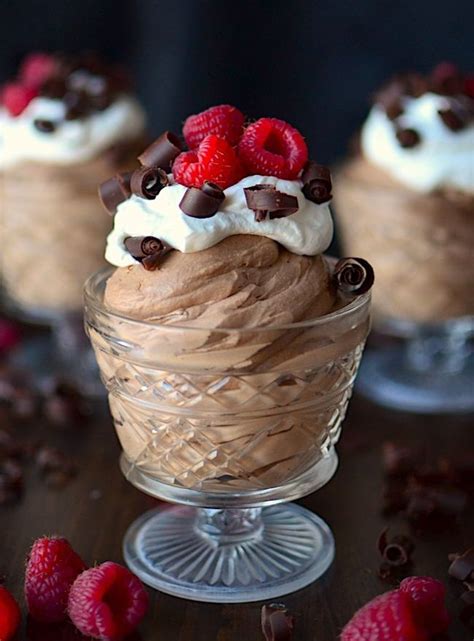 Chocolate Mousse Using Pudding And Heavy Cream Aria Art