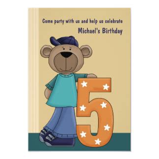 Check spelling or type a new query. 5 Year Old Birthday Cards | Zazzle