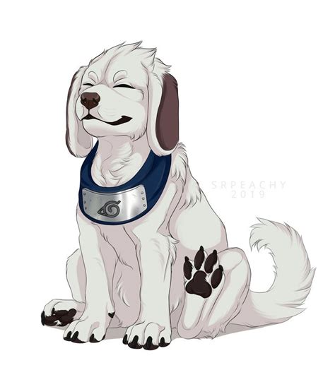 Akamaru By Peachano3o On Deviantart Personajes De Anime Personajes