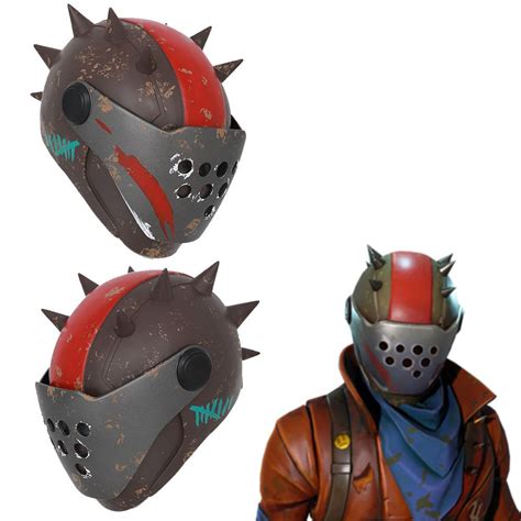 Fortnite Cosplay Mask Rust Lord Helmet Replica Costume Prop Halloween