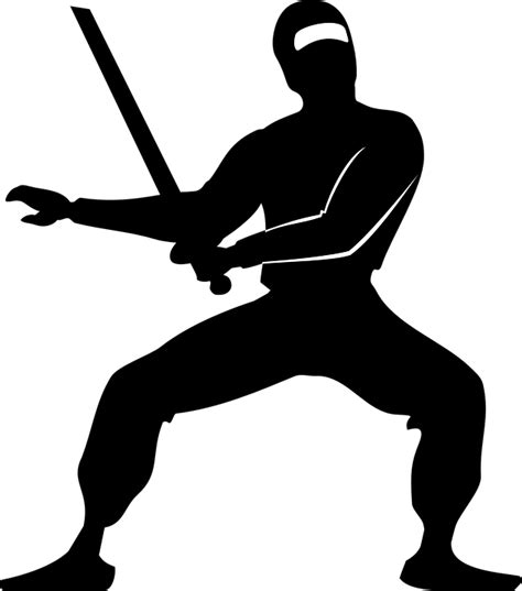 Ninja Japan Fighter Martial Free Vector Graphic On Pixabay